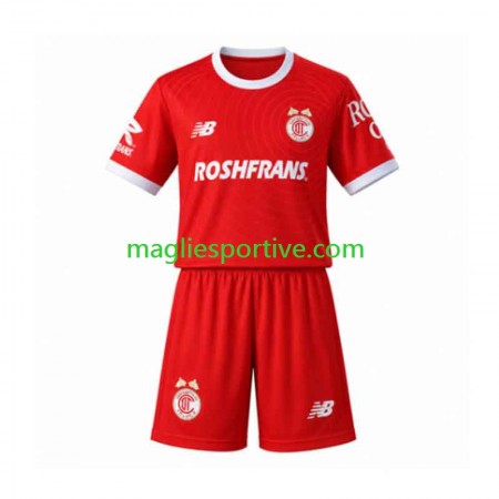Completo Calcio Toluca Bambino Divisa Prima 2026-2027 Completo Calcio Toluca Bambino Divisa Prima 2026-2027